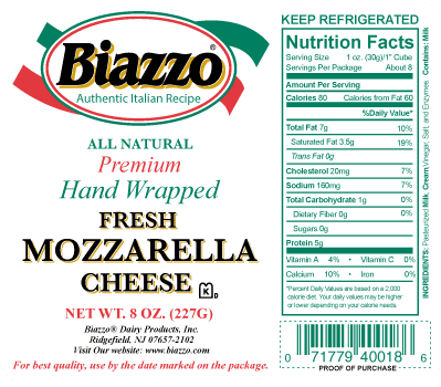 Biazzo Mozarella Cheese