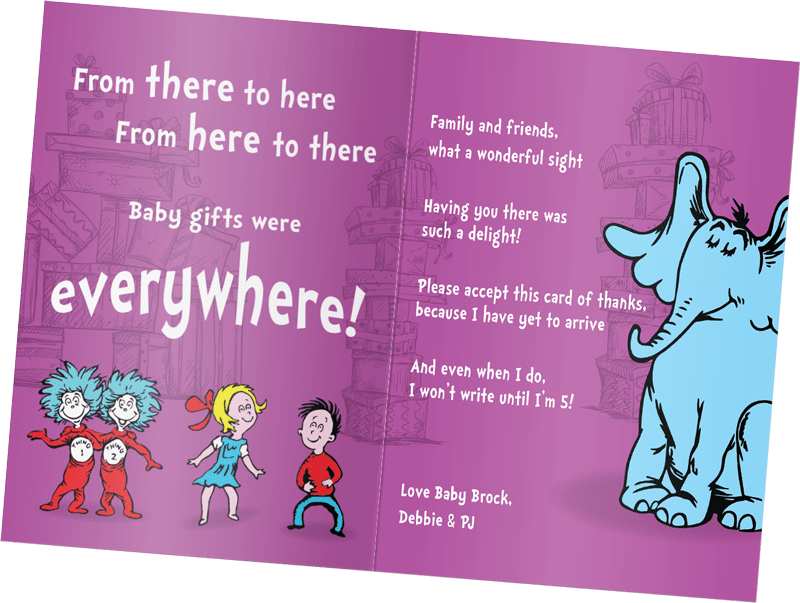 Deb & Pete Dr. Suese Thank You